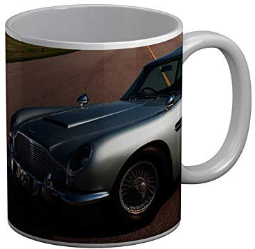 French Unicorn Mug Tasse Voiture de Anglaise Ancienne Luxe Espion Anglais Film Cinema