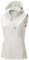 33,000ft Women's Lightweight Softshell Gilets with Hood Sleeveless Jacket Waterproof Windproof Vest Lady's Fleece Lined Vest with 5 Zip up Pockets White XL
