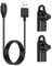 Ladekabel & 2 Typ C Adapter für Garmin Fenix 7/7S/7X/6/6S/6X Pro/5/5S/5X Plus,1M USB Datenkabel für Vivoactive 3/4/4S/Forerunner 45/55/245/745/945/Venu 2/2S/Instinct/Descent G1,Smartwatch Ladekabel