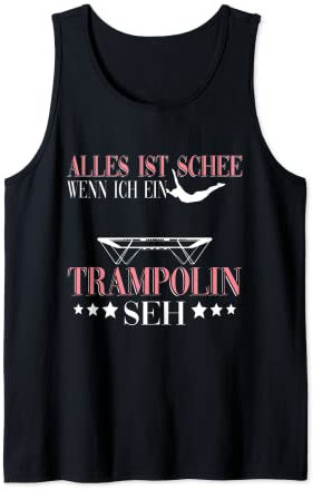 Turner Akrobatisch Trampolinturnen Trampolin springer Tank Top