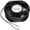 Ventilador Axial de CA AC220V 38W, Ventilador de Refrigeración con Rodamiento de Bolas Ovalado para Proyectos de Escape de Ventilación de Refrigeración DIY