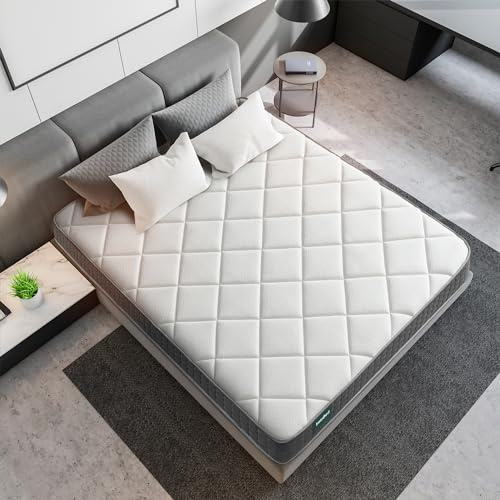 beloBed Matratzen 160x200 Memory Foam Matratze. Matratze 160 x 200 cm, wendbar, Höhe 22 cm, mittlere Härte, widerstandsfähig, atmungsaktiv, gerollt, bequem Dawnrest