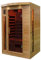 PureHaven Infrarotkabine 120x105x190 cm aus Pacific Coast Hemlock-Holz Bluetooth-Soundsystem Timer Lichttherapie in 4 Farben digitale Steuerung