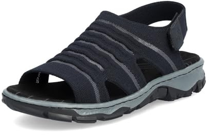 Rieker Damen geschlossene Sandalen 68862, Frauen Sandalen