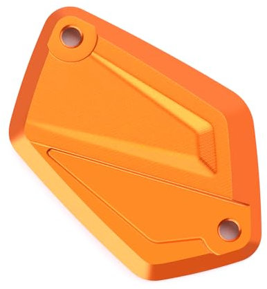 Modeer Compatible avec DUKE 125 2024 | DUKE 390 2024 Moto CNC Réservoir de liquide de frein Cylindre Couvercle du réservoir de frein principal 125 Duke 390 Duke Accessoires (orange)