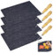 4 Pezzi Punteruolo e Tappetino per Bambini Kit, Tappetino in Feltro 20x30cm con Punteruolo per Bambini, Tappetino in Feltro Spesso 9 mm, Set di Formicolatori per Bambini, Feltro per Formicolio