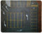 MagiDeal 1/64 Parkplatz Matte Multifunktionale Rollbare Szene Display Modell Auto Diecast Garage für Layout Desktop Dekor, 50x40cm