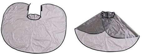 TOVINANNA 2pcs Hair Cutting Cape Perm Dyed Shawls Pvc Salon Apron for Hair Coloring
