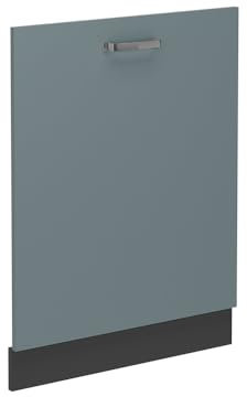 Vicco Tapa del lavavajillas R-Line, Gris Azulado, 60 cm sin encimera
