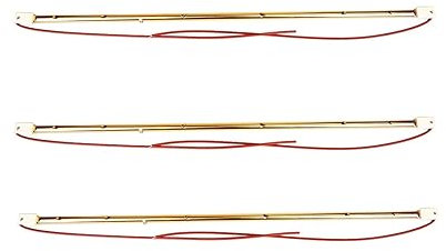 YSXXIAN Farbtrocknungslampe, Infrarotlampe 1050 W 1000 W Farbhärtungsbirne Halogen-Quarz-Heizelement Kurzwelliges Infrarotlicht Goldene Birne Rubinröhre für die Karosseriereparatur (Farbe: L53G-3PCS)