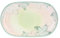 THUN - Plato de servir Bloomia - Porcelana - Colección Jardín de Primavera - 38 x 27 cm