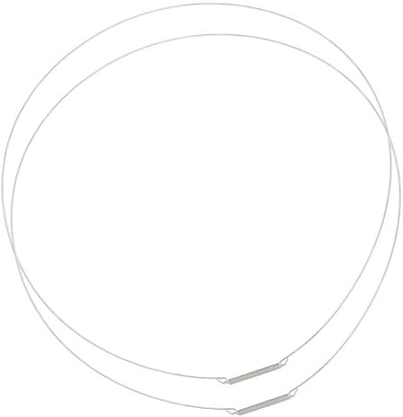 Yuiturt 2 Stück Umreifung für Waschmaschinendichtung, Stahlring für Bullauge 35 cm, Befestigung der Gummidichtung, kompatibel mit Samsung Waschmaschinen, rostbeständig und langlebig