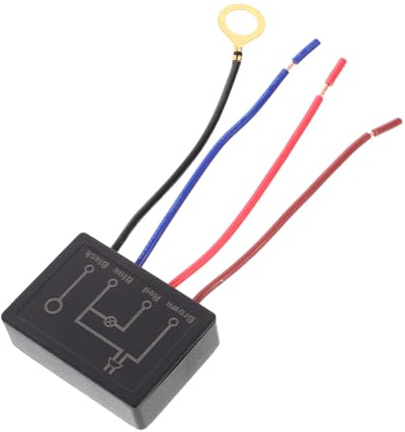 DIYEAH Interruptor Táctil para Lámpara de Mesa Módulo Regulador de Intensidad con Sensor de de Repuesto Fácil de Instalar y Duradero para Control Atenuador