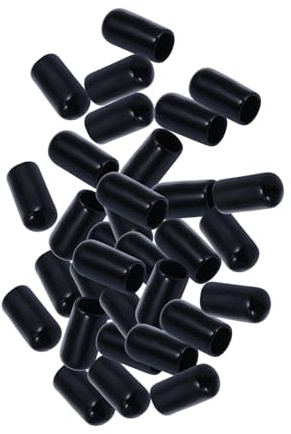 FONDOTIN 100pcs Small Pourer Caps Rubber Dust Covers Bottle Pourer Spout Caps Liquor Bottle Covers for Wine and Olive Oil