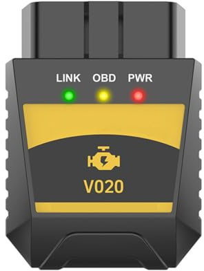 Qury OBD2 - Adattatore diagnostico Bluetooth per la lettura del codice di errore auto OBD2, dispositivo diagnostico con app OBD avanzata