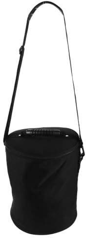 Toyvian Water Resistant Ice Hockey Puck Storage Bag Holds to 50 Pucks with Extralarge Compartment and Comfortable Handles for Team Training and Sports Equipment Organisation