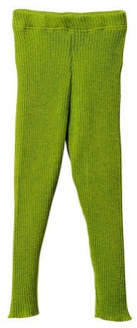 Disana 33209XX - Strick-Leggings Wolle, Grün, 50/56