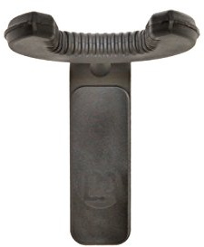 D&A Guitar Gear GRIP: World’s Most Sturdy Professional GUITAR WALL MOUNT, – Metal construction, adjustable hanger hook for electric, acoustic, bass, install easily into any wall, screws included Black