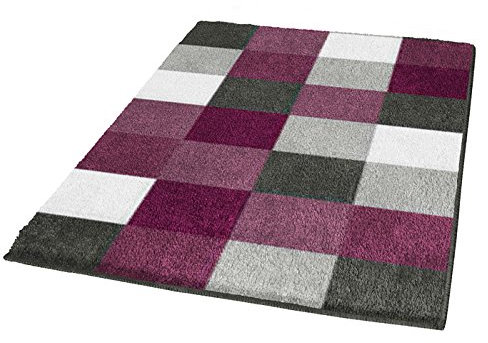 Kleine Wolke 5426407453 Badteppich Caro, 85 x 150 cm, Old Rose, 4004478230507