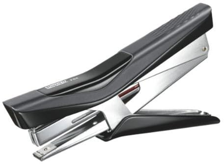 Rapid 5000292 Heftzange F84 Fixativ, Kunststoff, 15 Blatt, schwarz