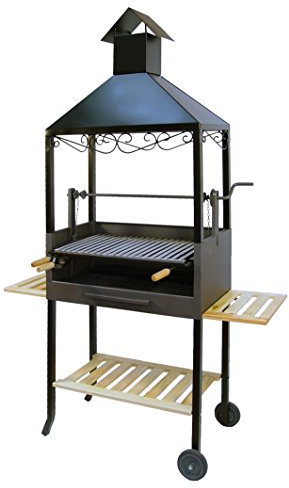 Imex El Zorro 71510 - Barbacoa Chimenea c/Parrilla Inox. 73x40x206 cms.