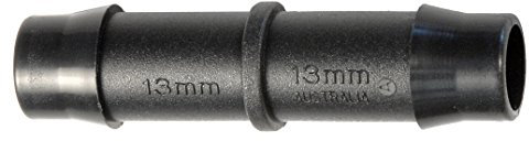 13mm Straight Connector for irrigation/Hydroponics Pipe/Tube Antelco, Pack of 10