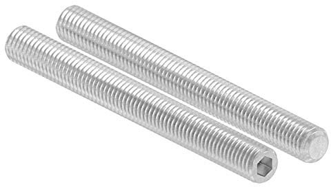 Gewindestift, M10 x 100mm, mit Innensechskant, aus V2A Edelstahl