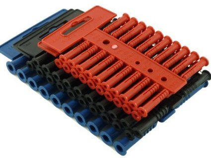 New – 100 x RAW Plug Set – Pack sortiert Wall Dichtstopfen – 3 gemeinsamen Größen – Instrument, Essential – Tätigkeiten durchzuführen, ohne Going To Geschäften Stecker-Set