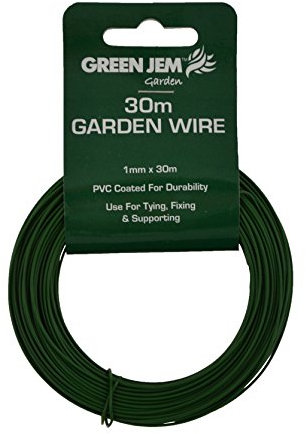 Green Jem GSGW30 Plastic Coated Garden Wire, 30 m