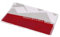 Saunahut Wedeltuch Aufgusstuch Wachteltuch Sauna Aufguss 1000 g/m² 75 x 60 cm Saunameister Sauna Fächer Aufguss Rot