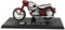 Abrex Modell Motorrad 1:18 Jawa 500 OH 1956 rot metall ca. 12 cm