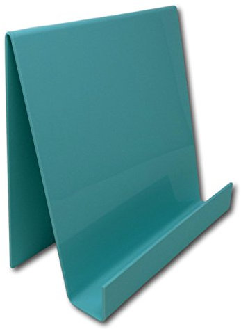 EPOSGEAR Spearmint Green Sweet Pastels Plastic Acrylic Perspex Book Plate Retail Display Stand Holder - Perfect for Schools, Nurseries, Libraries, Bookshops, Retail Outlets etc (Extra Large Wide)