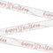 Stunning Rose Gold Happy 50th Birthday Glitz Foil Banner (274cm) - Dazzling Party Decor for a Memorable Milestone - 1 Pc
