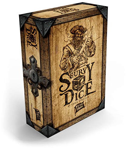 Firelock Games Scurvy Würfel - Piraten-Tischspiel mit Würfeln für Teenager und Erwachsene ab 14 Jahren
