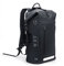 Water Bear Tactical Wasserdichter Rucksack: Schwarzer 35 l robuster Roll-Top-Verschluss mit wasserdichter Reißverschlusstasche vorne und gepolsterter, gepolsterter Rückseite. Laptophülle innen,