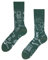 Dedoles Socken Unisex Damen Herren & Kinder Baumwolle viele lustige Designs 1 Paar Geschenk links rechts verschieden, Farbe Grün, Motiv Physik gegen Chemie, Gr. 39-42
