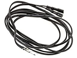 Fahrrad Lichtkabel Zweipolig 1300 mm Doppeladrig Klemmschuh