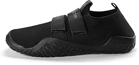 Lara Star Deadlift Schuhe Cross-Trainer | Barfuß- & Minimalistischer Schuh | Fitnessschuhe, schwarz