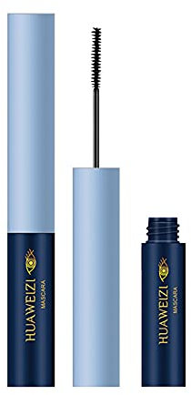 4D Fiber Lash Mascara Wasserfeste Wimperntusche Schwarz Volumen und Länge, wischfest, langanhaltend natürlich aussehendes Wimpern-Make-up