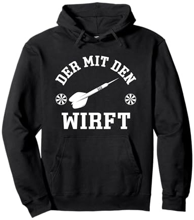 Trikot Der Mit Dem Dartpfeil Wirft Dart Pullover Hoodie