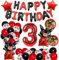 Geburtstag Dekoration Set, Party Deko, Luftballons, Happy Birthday Decoration, für Mädchen Junge Kinder Themed 3rd Birthday Party Deko