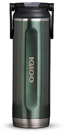 IGLOO BottleSpruce da 590 ml, in Acciaio Inox, per Sport