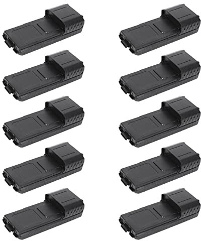 IGUATU 10X for UV-5R 6XAA Battery Case Battery Shell for Portable Two-Way Radio Backup Power Bank for UV-5R UV-5RE