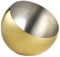 APS 40775 Schale SPHERE, Ø 24 cm, Höhe 21 cm, 2 Liter, Edelstahl, Gold-Look