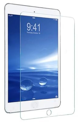 Shunwige Protector de pantalla de cristal templado diseñado para IPAD MINI 1/2/3, Smartphone película templada, HD, 9H dureza, anti-arañazos, sensible al tacto, protección contra caídas