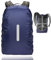Regenschutz für Rucksack, Regenschutz für Rucksäcke mit Reflexstreifen (40-50L) wasserdichte Regenhülle Schulranzen Reflektor Rucksack Cover reflektierender Rucksacküberzug