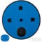 Dog Nail Scratch Board File Wooden Dog Nail File Board with Built-in Snack Box Scratching Boards Dog Nail File Board Puppy Nail Grinding Pad for Pets Nail Care (blue)