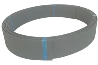 Wacredo Premium Flexboard Rasenkante grau 10 m Beeteinfassung Rasenkante Mähkante Profilkante 14 cm hoch 10m x 14cm x 0,7cm recycelter Kunststoff Recycling Schiefergrau Einfassung