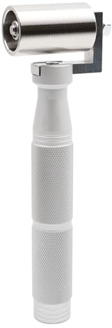 AMZSKU Edelstahl Tapeten Nahtroller, Tapeten-Andrückroller mit Aluminiumlegierung Griff, Wand Papier Naht Dekoration Werkzeug (40mm)