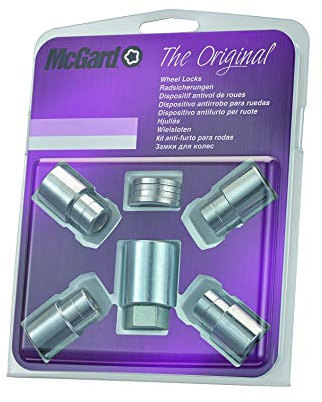 21153SU Wheel Lock Nuts SU M12 x 1,25, flat seat, Overall length 15/35 mm, Hex size 21mm, Key diamter 27,7 mm